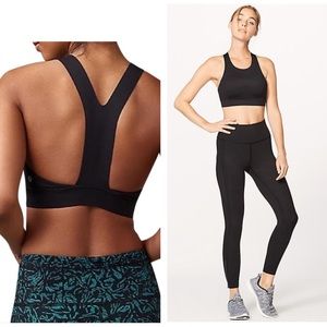 lululemon athletica Black Sports Bra